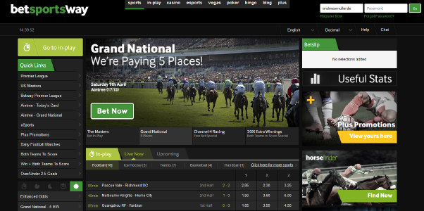 betway betting